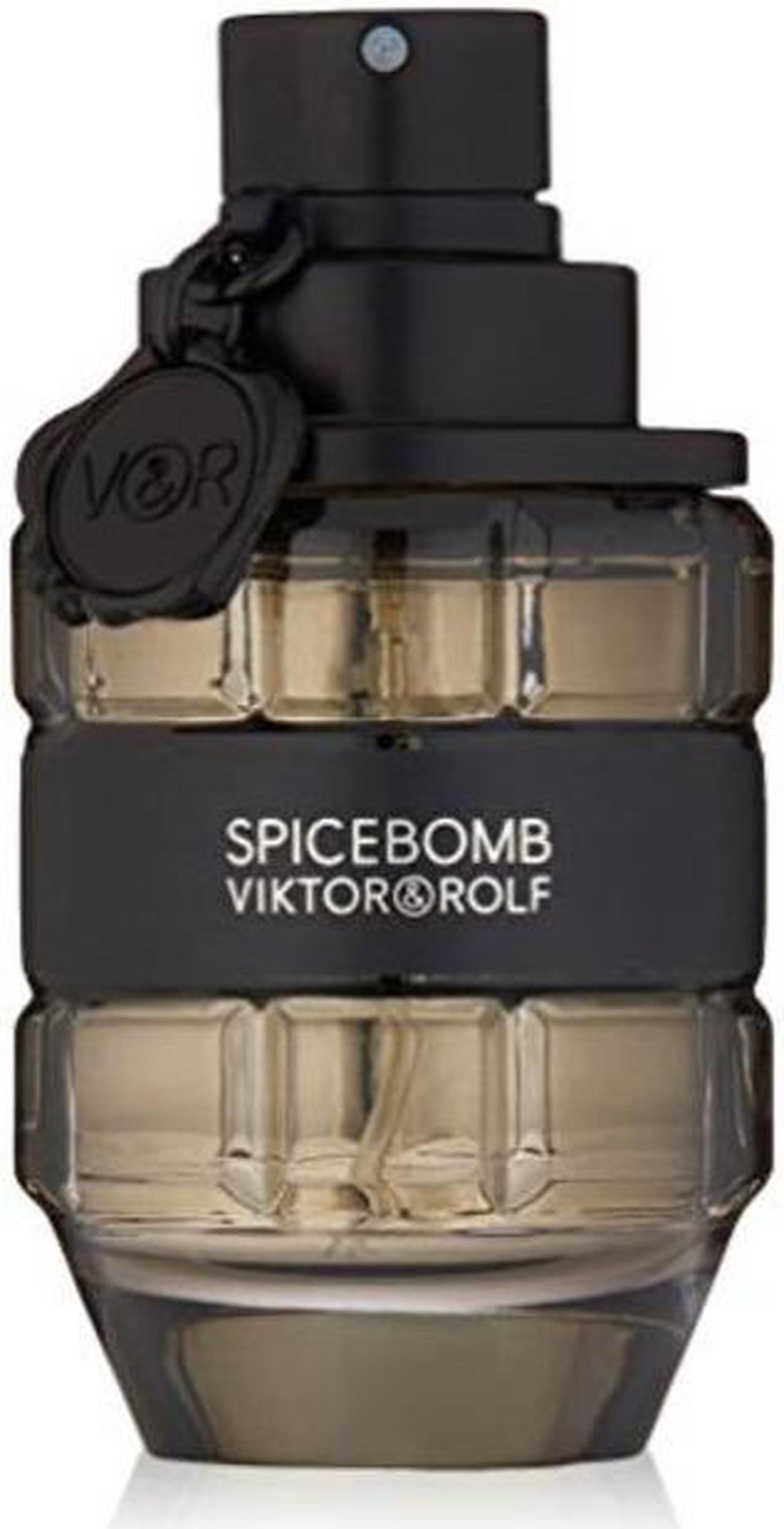 viktor and rolf spicebomb eau de toilette spray for men, 1.7 ounce