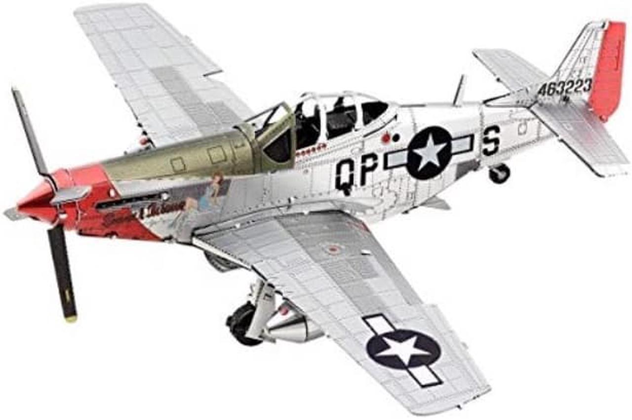 Alt view image 3 of 6 - P-51d Mustang Sweet Arlene Ww2 Plane Metal Earth