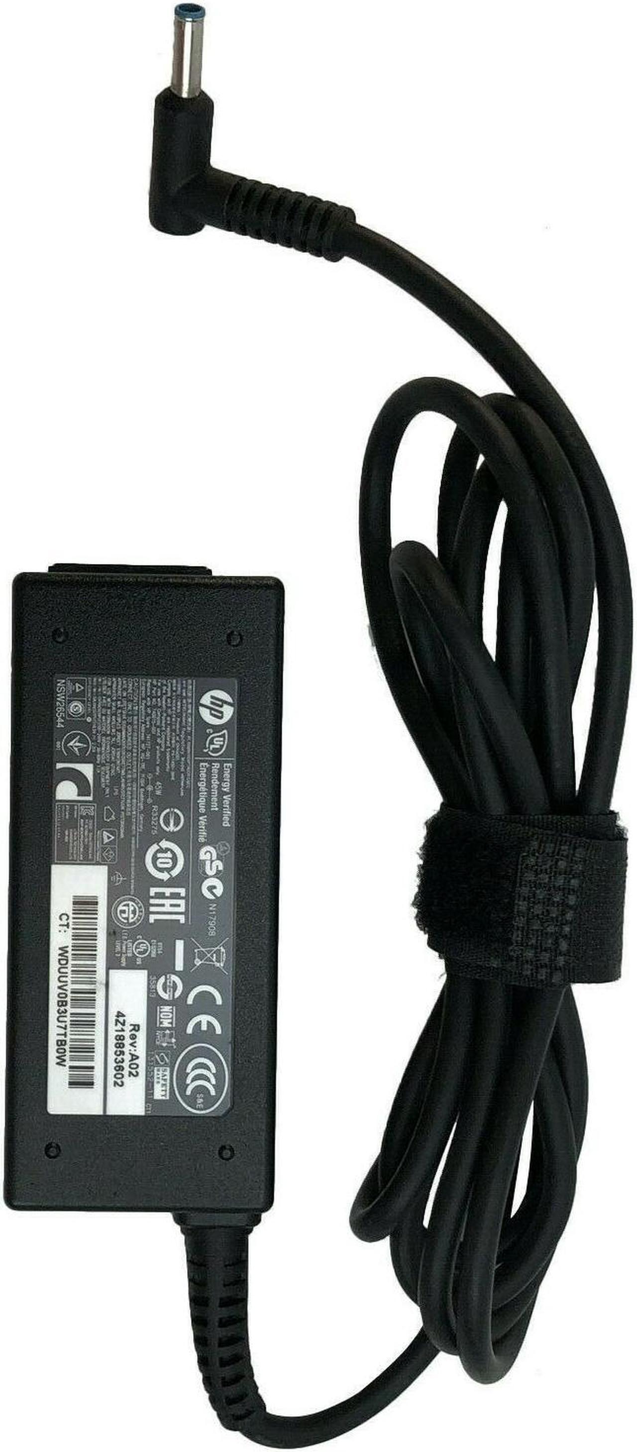Alt view image 4 of 4 - Genuine HP 45W Power Supply Charger L25296-001 741727-001 19.5V 2.31A w/Cord