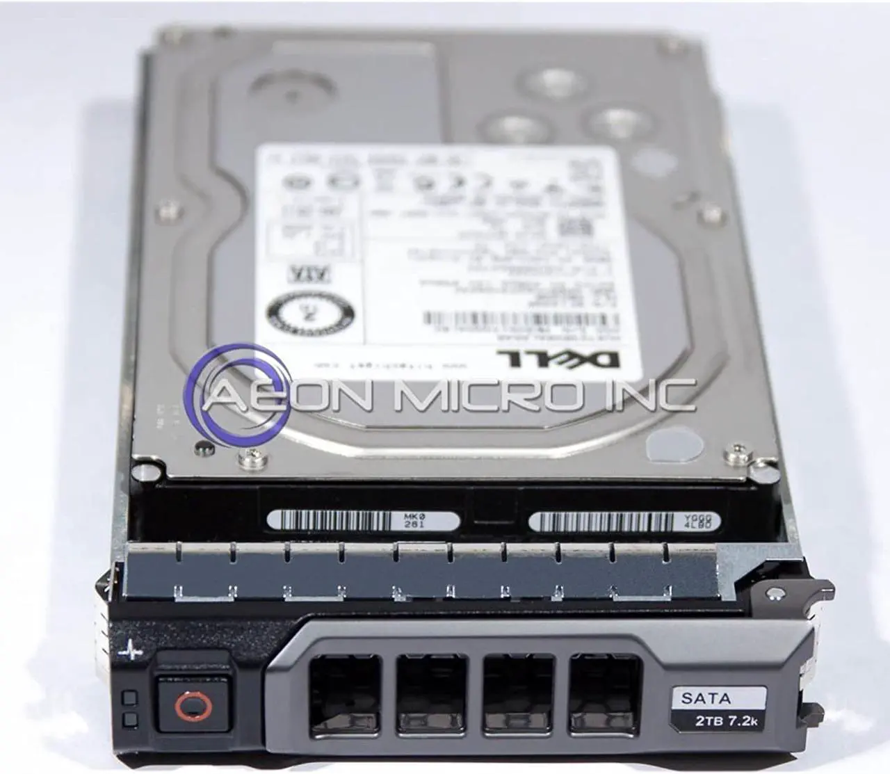 Main image of Dell - 2 TB 7200 RPM Enterprise SATA 3.5" Hard Drive for PowerEdge / PowerVault Systems. Equipped with tray. Mfr P/N: 2G4HM