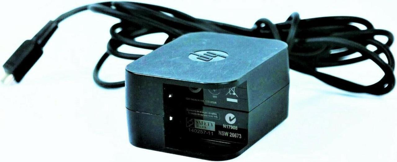 Alt view image 4 of 4 - Genuine HP AC Adapter for Pavilion X2 Detachable Tablet 10-k Micro USB No Plug
