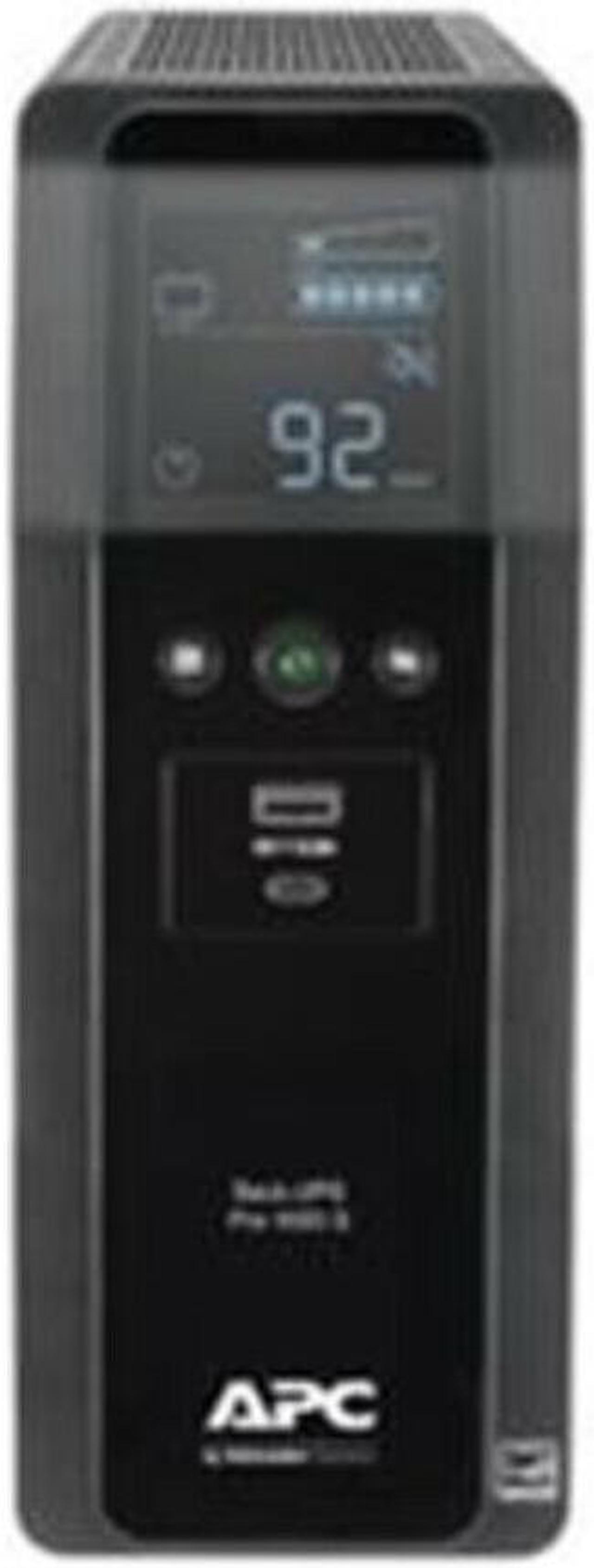Alt view image 6 of 7 - APC BY SCHNEIDER ELECTRIC BR1000MS BACK UPS PRO BR 1000VA SINEWAVE 10 OUTLETS 2