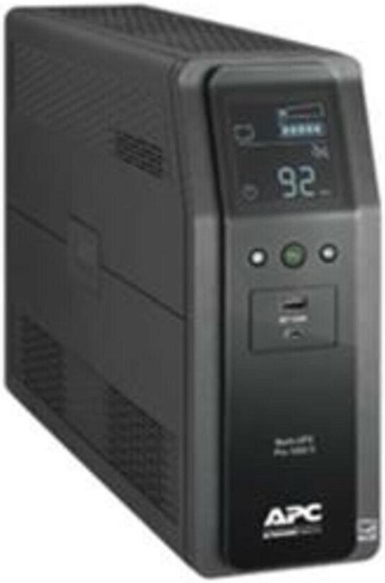 Alt view image 7 of 7 - APC BY SCHNEIDER ELECTRIC BR1000MS BACK UPS PRO BR 1000VA SINEWAVE 10 OUTLETS 2