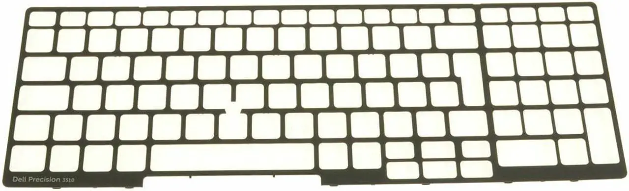 Alt view image 2 of 6 - Brazilian Dell OEM Precision 3510 Keyboard Bezel Trim Control Cover PWVPR