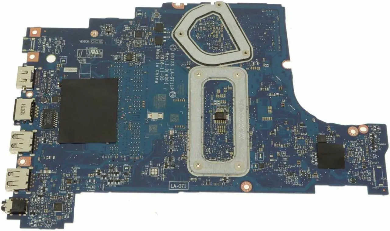 Alt view image 6 of 15 - Dell OEM Inspiron 3780 Motherboard System Board Core i7 Motherboard WTTRR