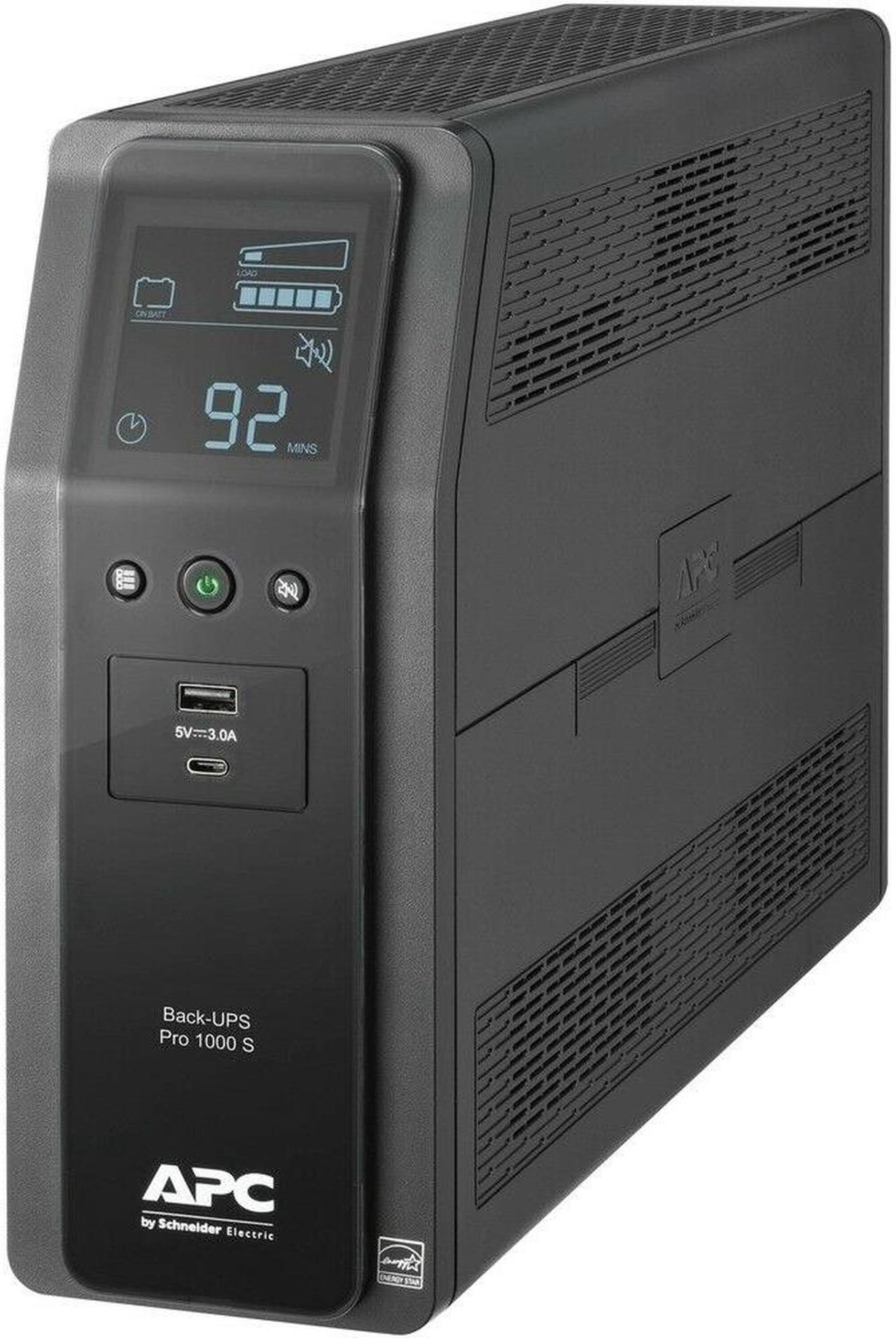 Main image of APC BY SCHNEIDER ELECTRIC BR1000MS BACK UPS PRO BR 1000VA SINEWAVE 10 OUTLETS 2
