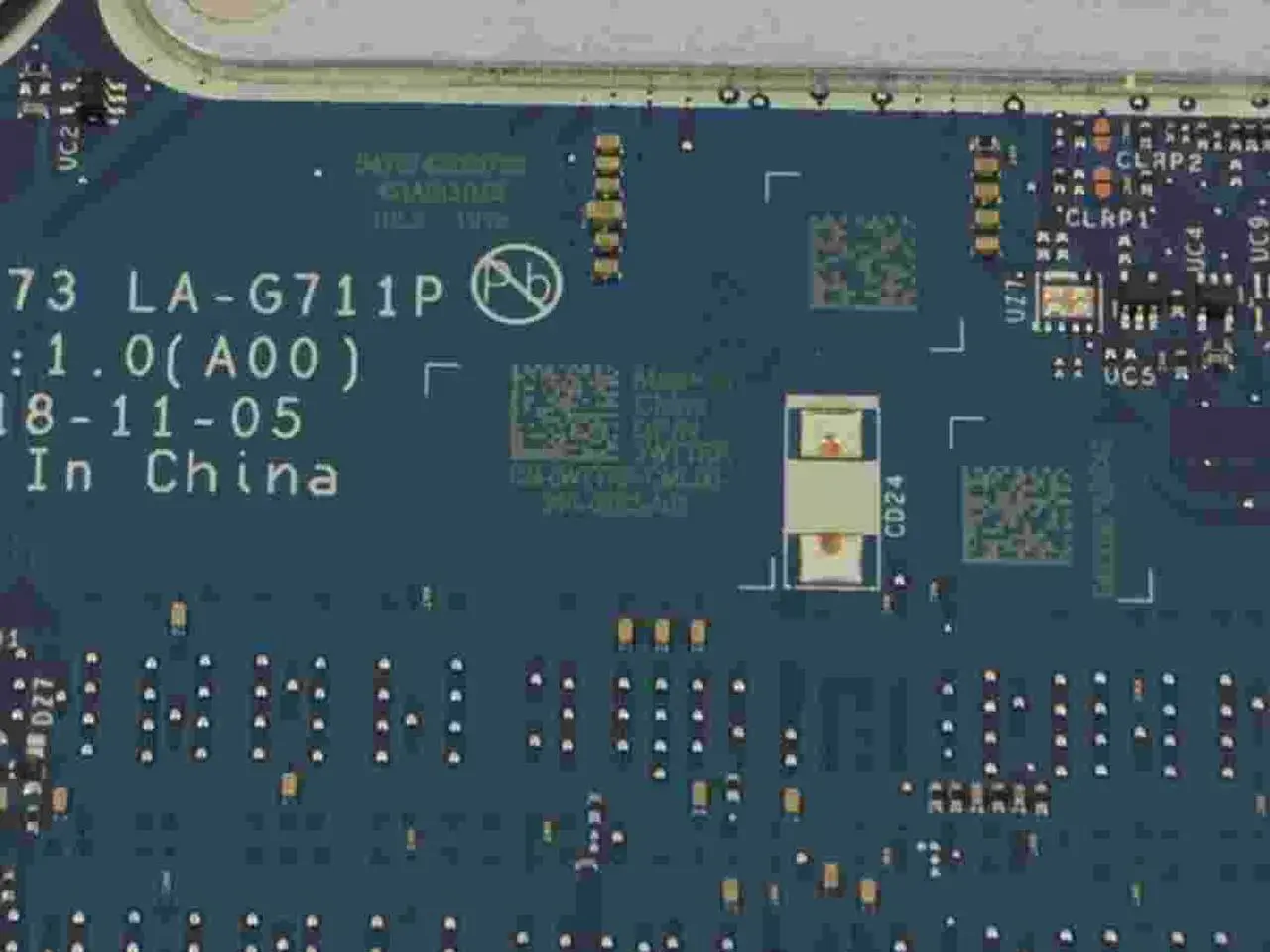 Alt view image 7 of 15 - Dell OEM Inspiron 3780 Motherboard System Board Core i7 Motherboard WTTRR