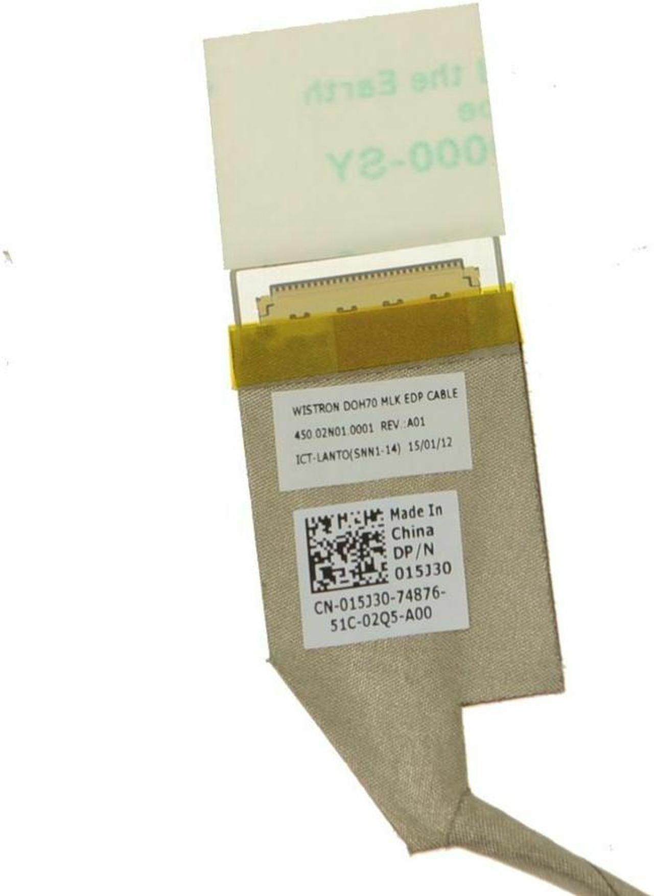 Alt view image 3 of 3 - New Dell OEM Inspiron 7746 17.3" Ribbon LCD Video Cable 15J30