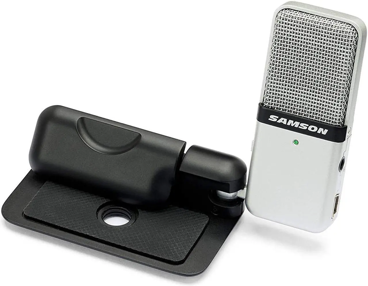 Alt view image 8 of 20 - Samson Go Mic USB Microphone for Mac and PC Computers (Silver)