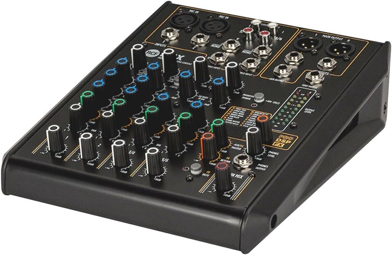 Alt view image 8 of 20 - 6 Channel Mixer w/ FX By RCF