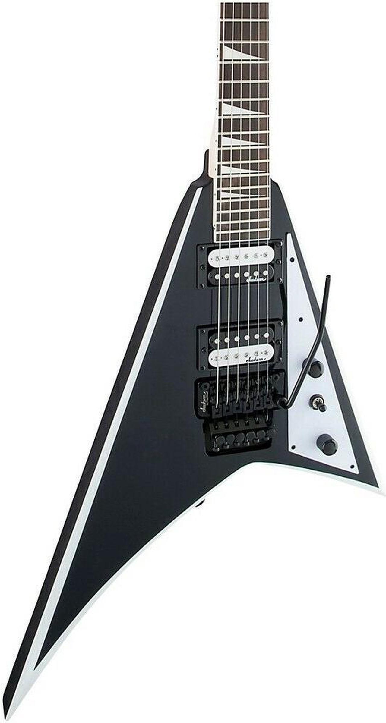 Alt view image 5 of 5 - Jackson Rhoads JS32 Electric Guitar Black With White Bevel