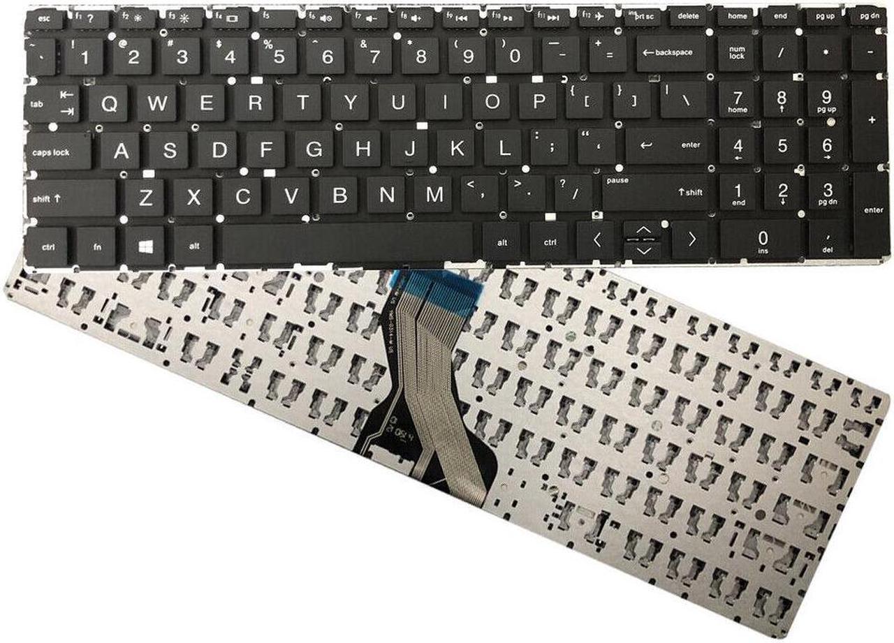 Alt view image 3 of 5 - US Keyboard Black For HP 17-by0061cl 17-by0061st 17-by0062cl 17-by0062st