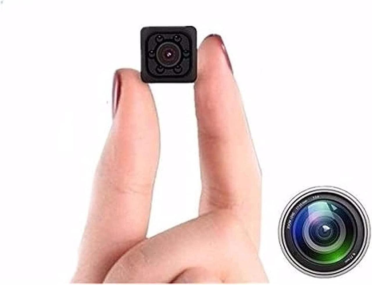 Wireless Camera Mini Hidden Spy Camera Portable Small Nanny Cam Voice Function With Audio And Video Recording Hd 1080P , Night Vision And Motion Detection, Suitable For Home Outdoor Office.