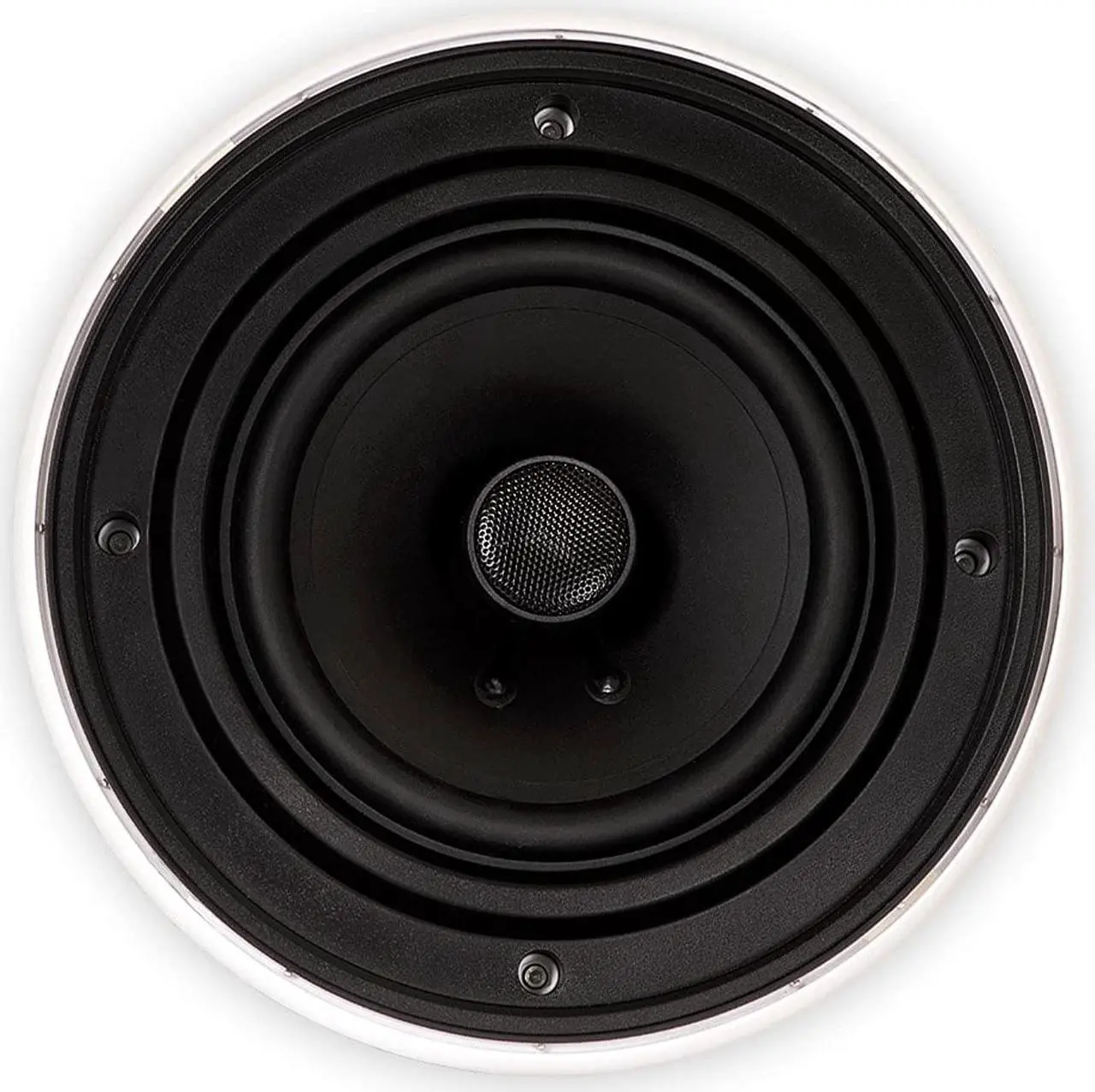 Alt view image 8 of 10 - Theater Solutions TSQ670 in Ceiling 70 Volt 6.5" Speakers Quick Install 4 Pair Pack