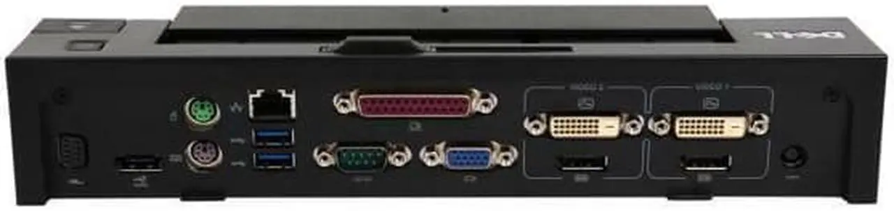 Alt view image 4 of 6 - Dell Black 331-6304 E-Port Plus Advanced Port Replicator w/ USB 3.0 for E Series