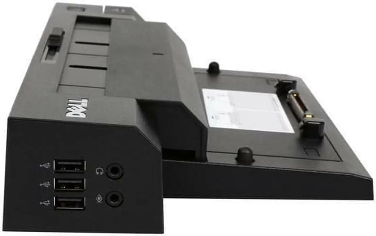 Alt view image 3 of 6 - Dell Black 331-6304 E-Port Plus Advanced Port Replicator w/ USB 3.0 for E Series