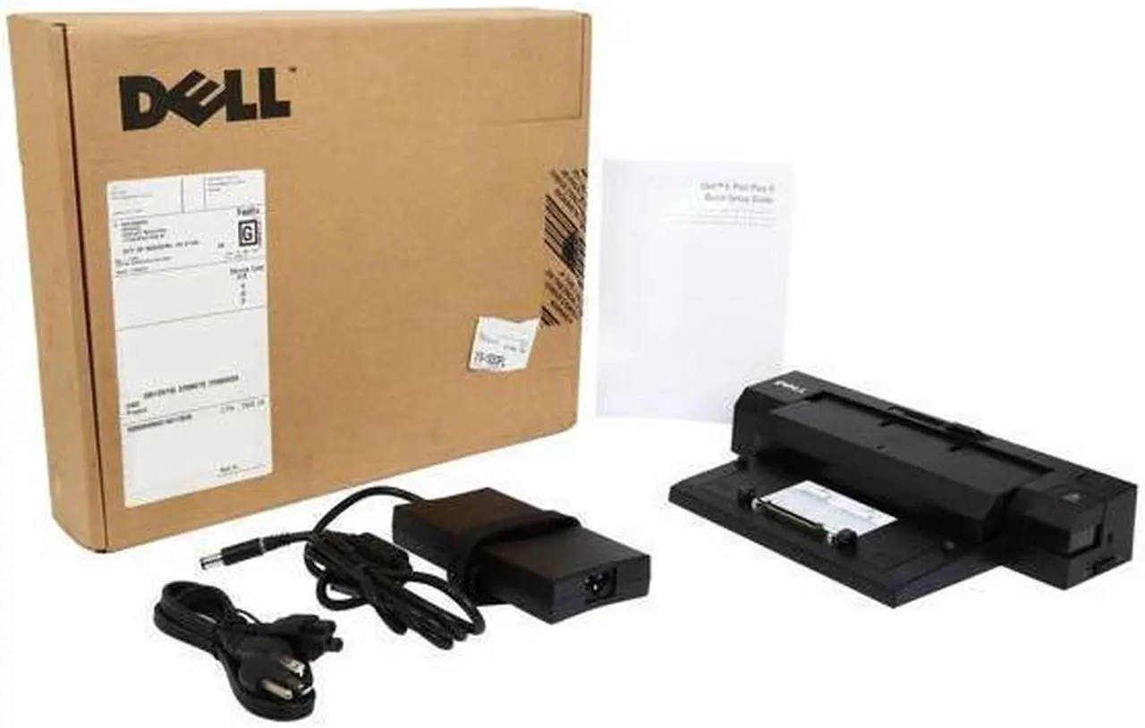 Alt view image 6 of 6 - Dell Black 331-6304 E-Port Plus Advanced Port Replicator w/ USB 3.0 for E Series