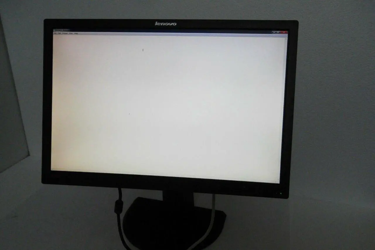 Alt view image 5 of 6 - Lenovo L2240pwD Widescreen 22" LCD Monitor VGA DVI-D 1680x1050 4422-HB6 45J7651
