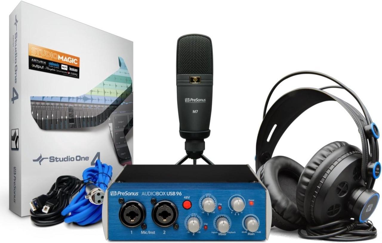 Alt view image 2 of 19 - Presonus Audiobox 96 Studio Audio Interface/Recording Bundle