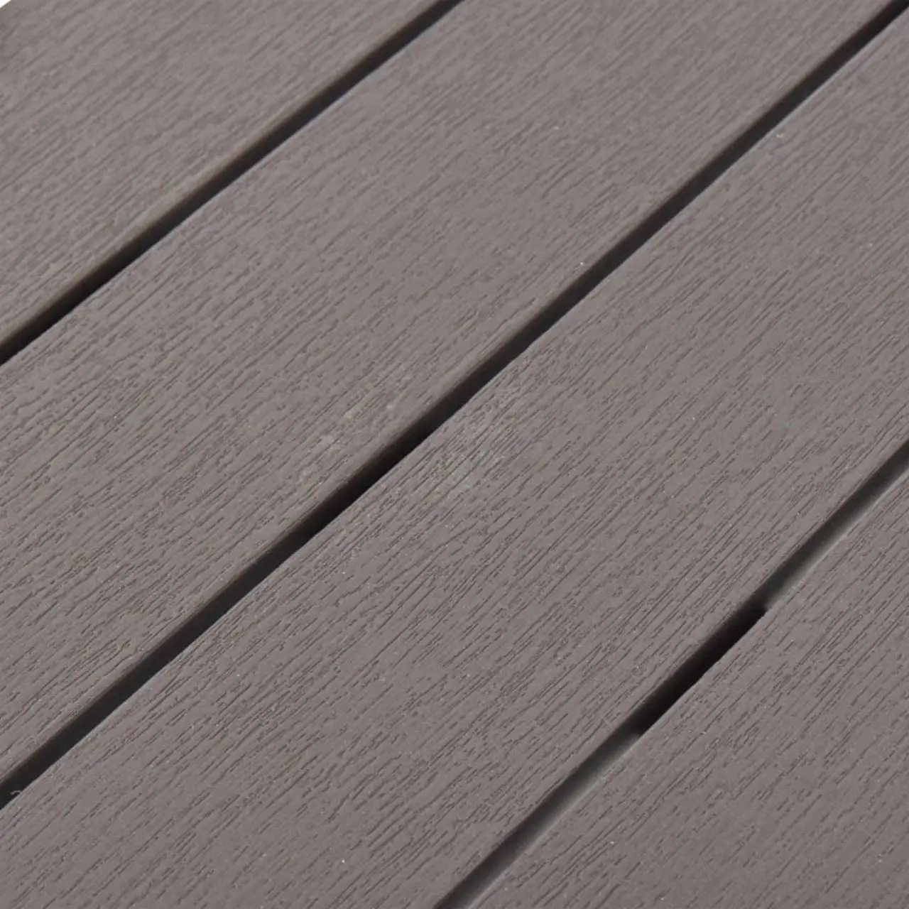 Alt view image 7 of 13 - vidaXL 2x Patio Benches Mocca Plastic Outdoor Garden Poolside Chairs Seat