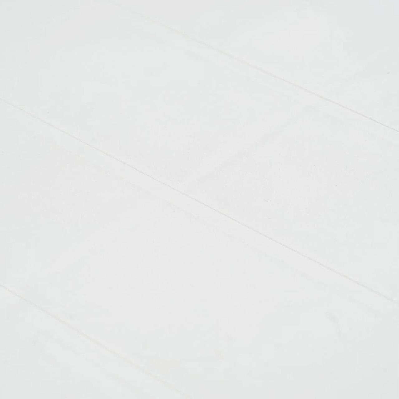 Alt view image 8 of 11 - vidaXL Patio Table White 59" Plastic Rattan Look Garden Table Camping Table