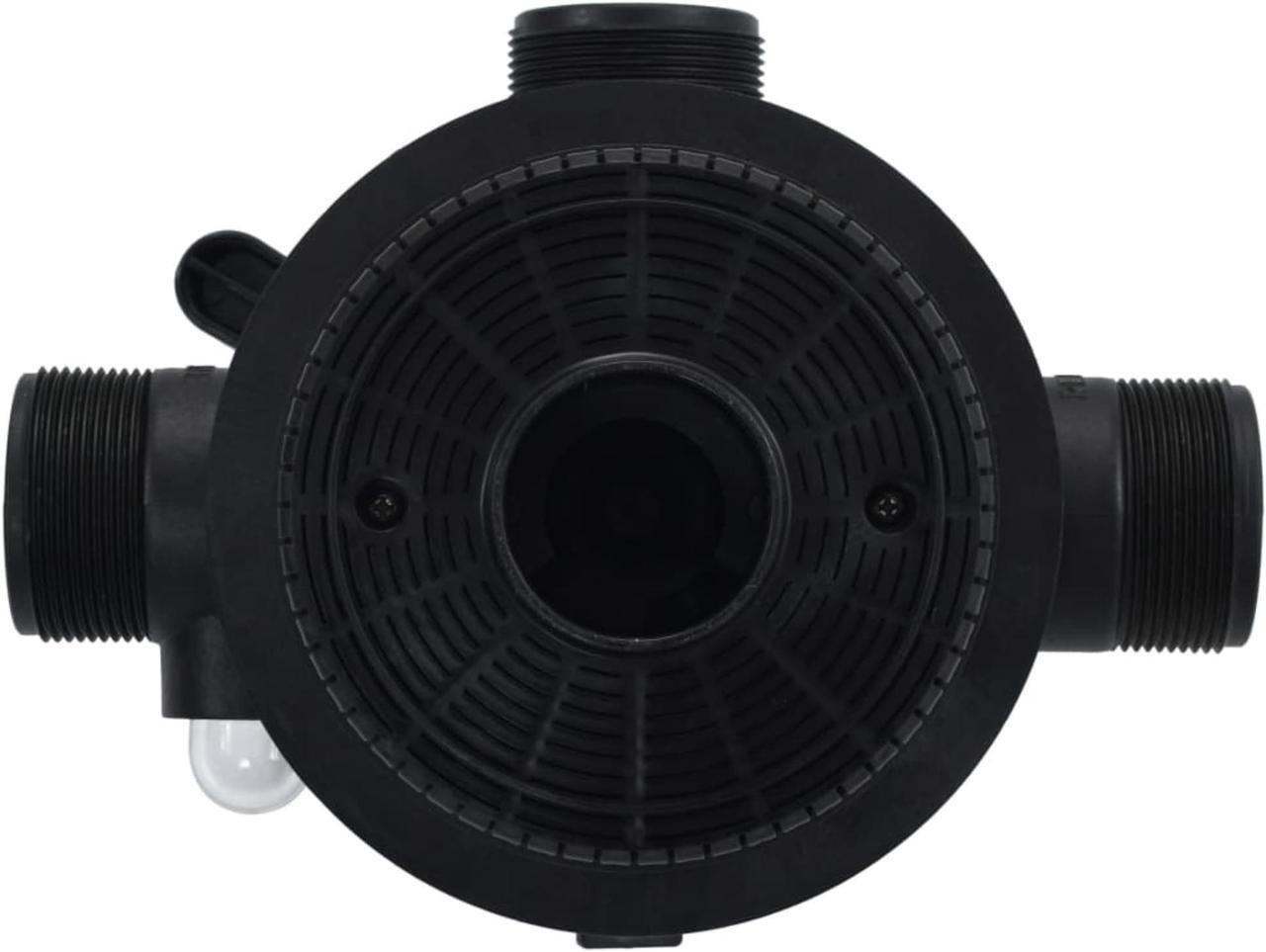 Alt view image 8 of 8 - vidaXL Multiport Valve for Sand Filter ABS 1.5" 6-way