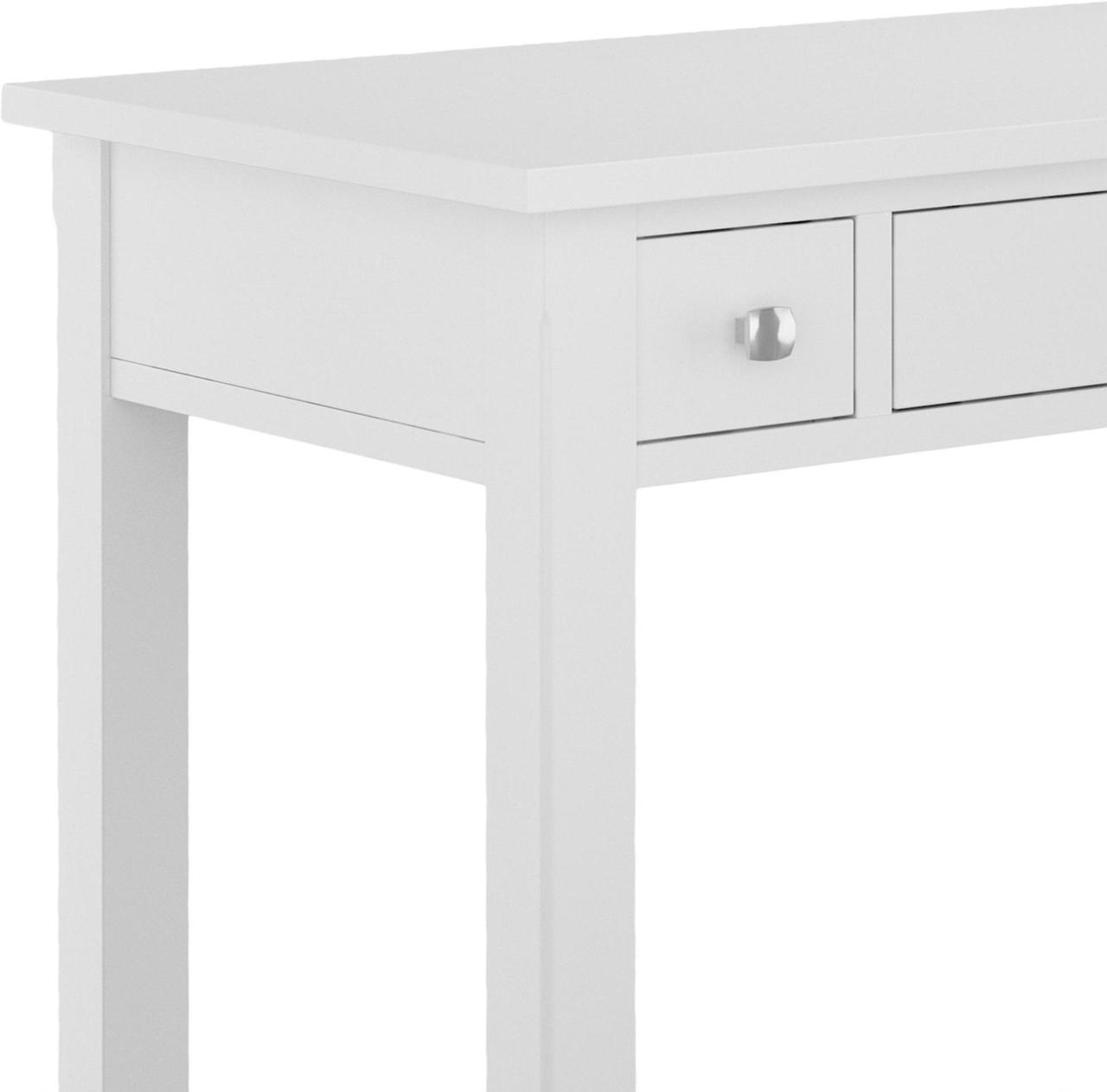 Alt view image 12 of 13 - Avalon SOLID WOOD 47 in Wide Writing Office Desk