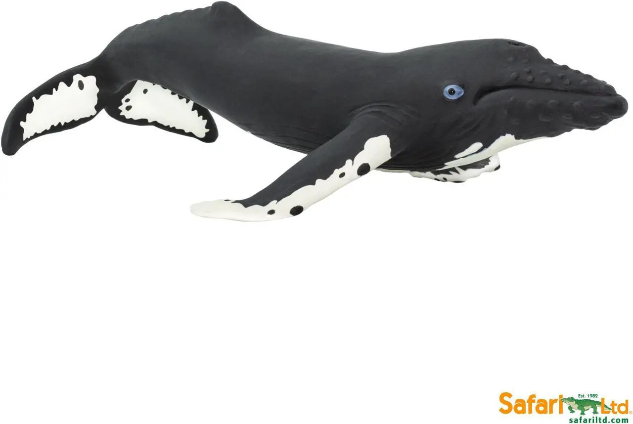 Alt view image 8 of 8 - Humpback Whale Figurine by Safari Limited - 202029
