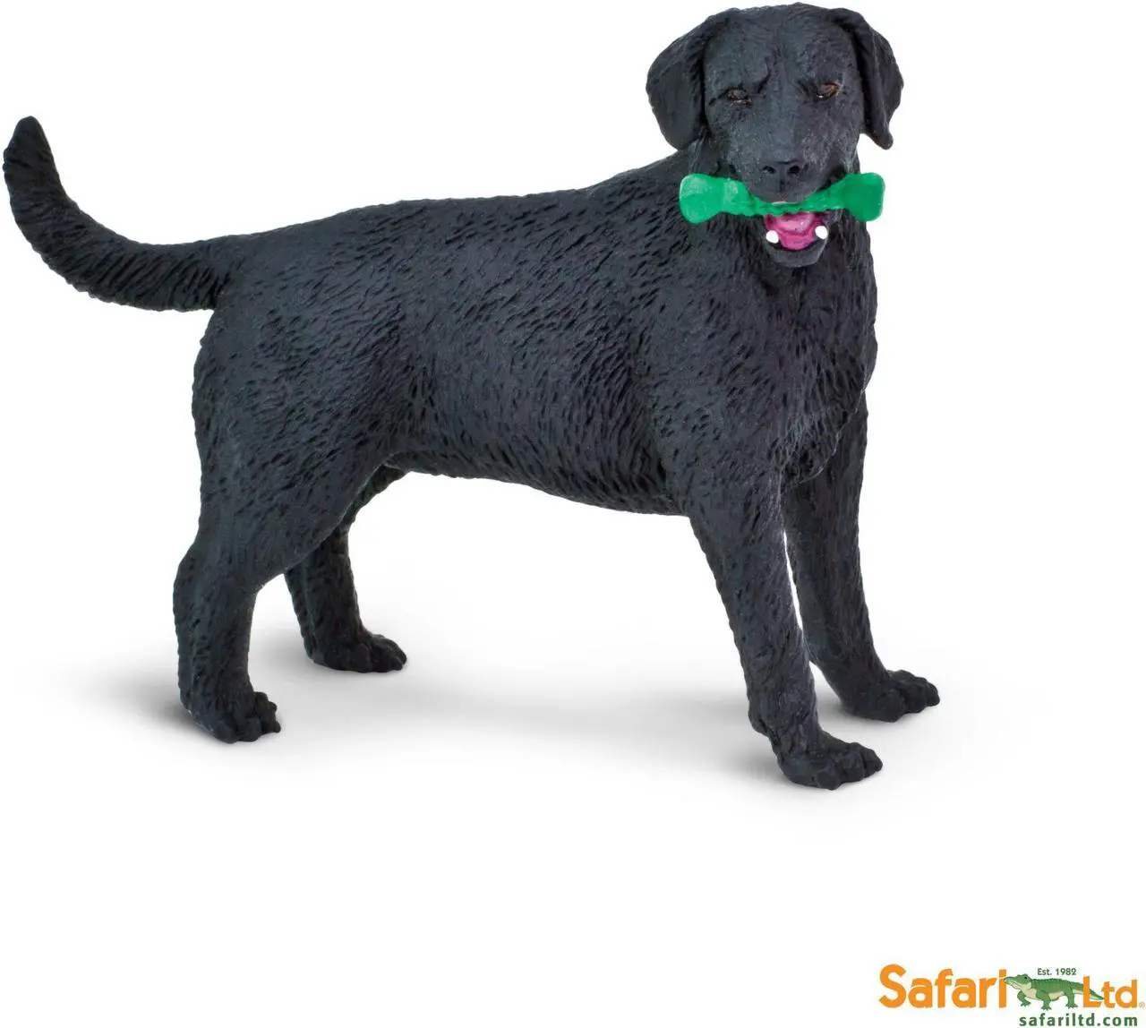 Alt view image 9 of 10 - Safari 253429 Black Labrador Animal Figure- Pack of 3