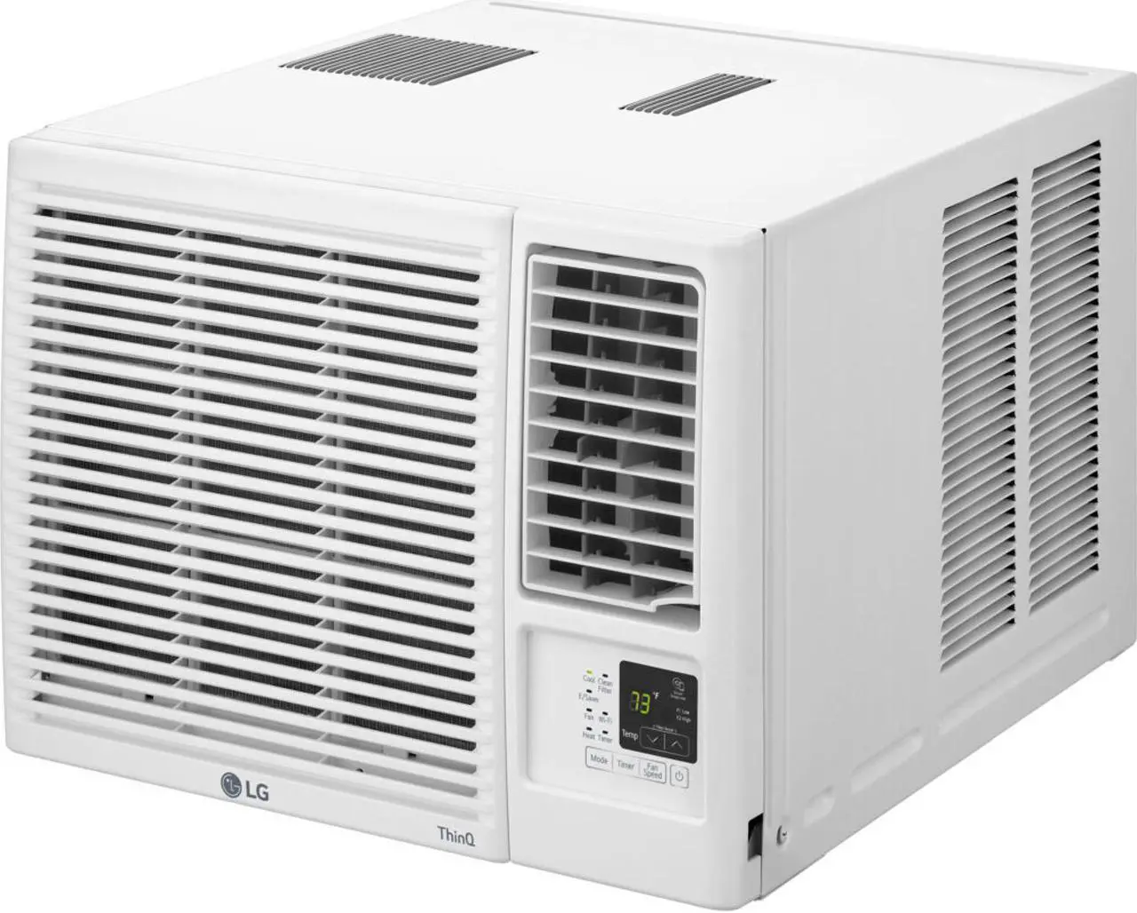 Alt view image 2 of 2 - LG LW1221HRSM Smart Electric Heat Window Air Conditioner 12000 Cooling BTU, 11200 Heating BTU