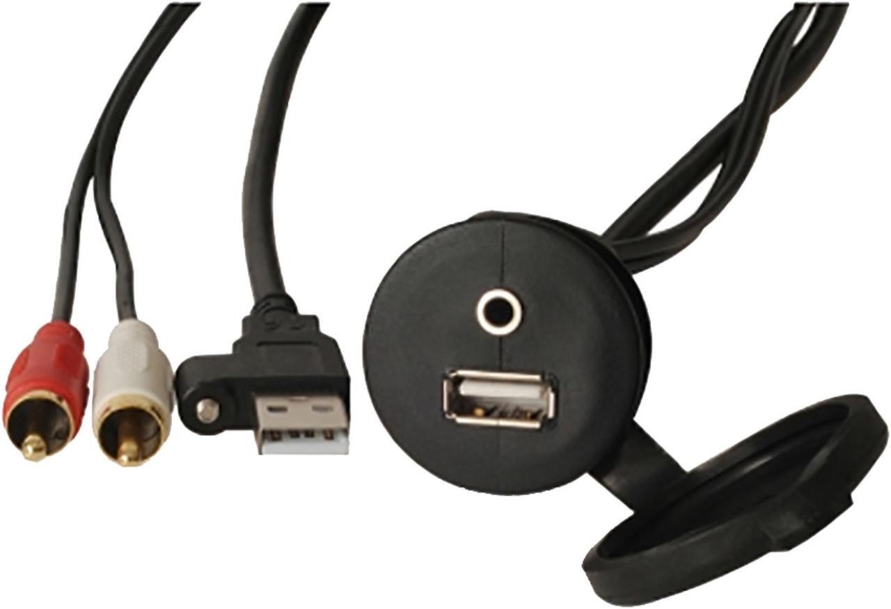 Alt view image 6 of 8 - FUSION MS-CBUSB3.5 PANEL MOUNT USB AND 3.5MM HEADPHONE JACK