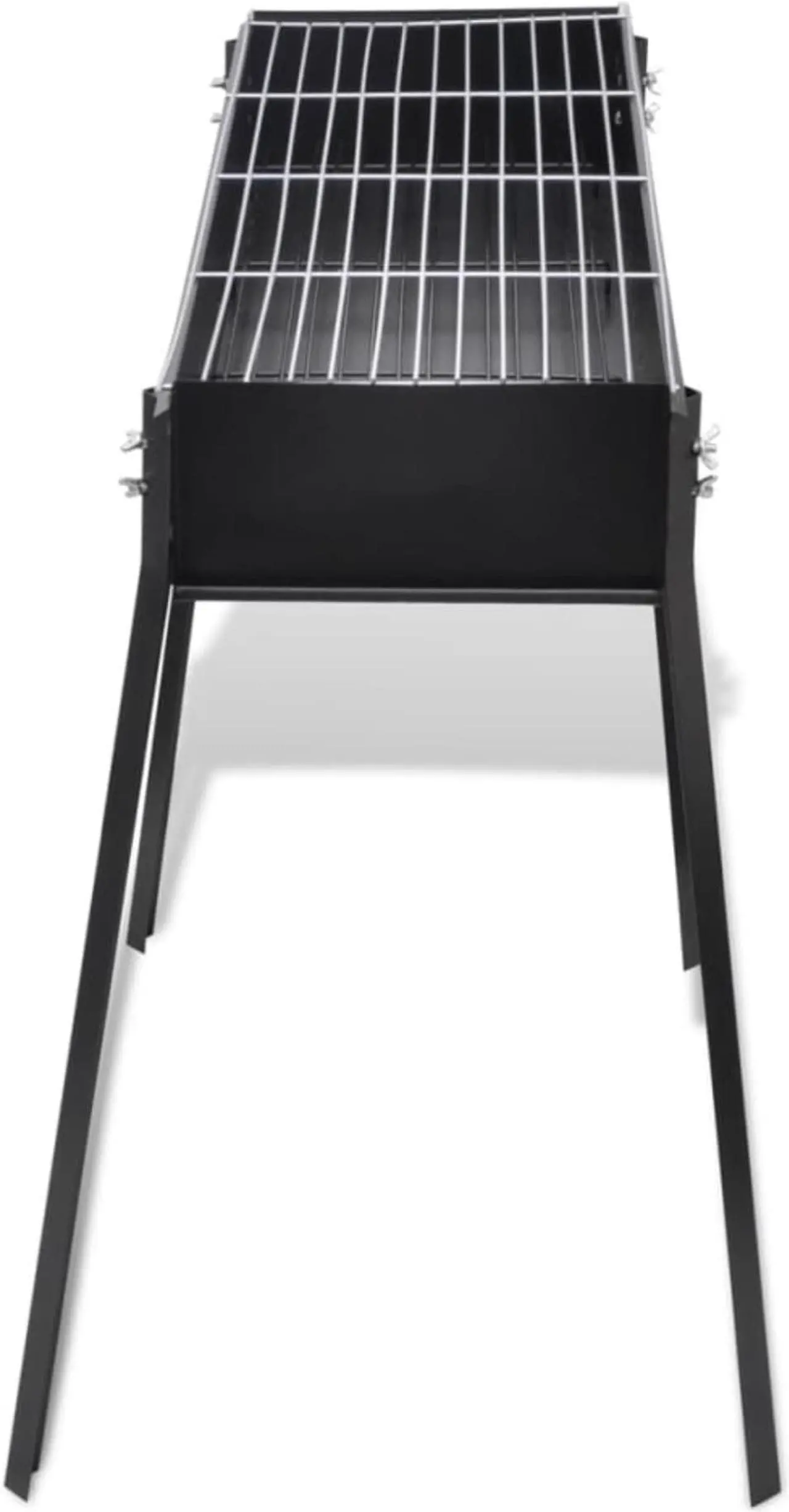 Alt view image 7 of 8 - vidaXL Charcoal Barbecue Charcoal Grill BBQ Grill for Outdoor Camping Picnic