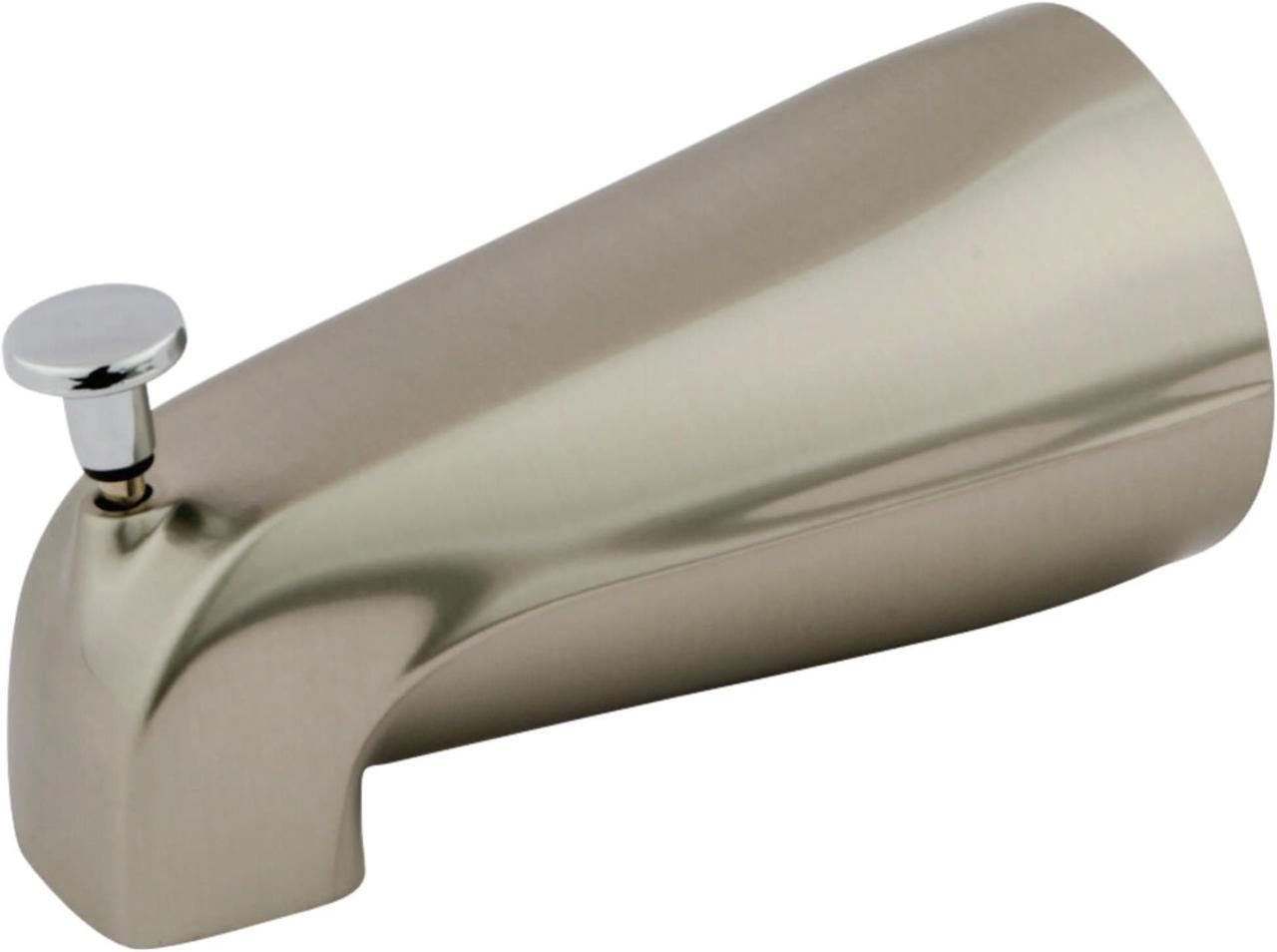Alt view image 4 of 5 - 5 in. Zinc Diverter Tub Spout
