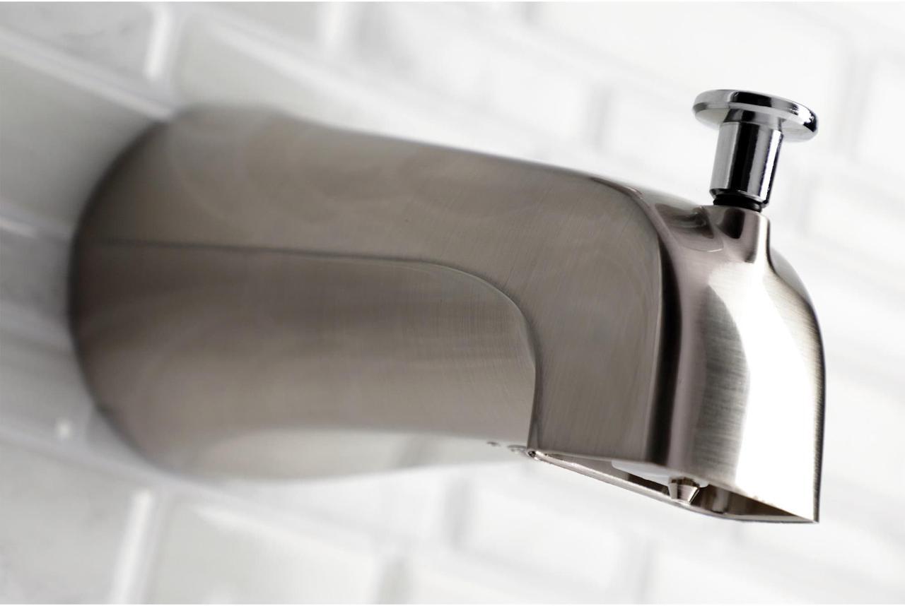 Alt view image 5 of 5 - 5 in. Zinc Diverter Tub Spout