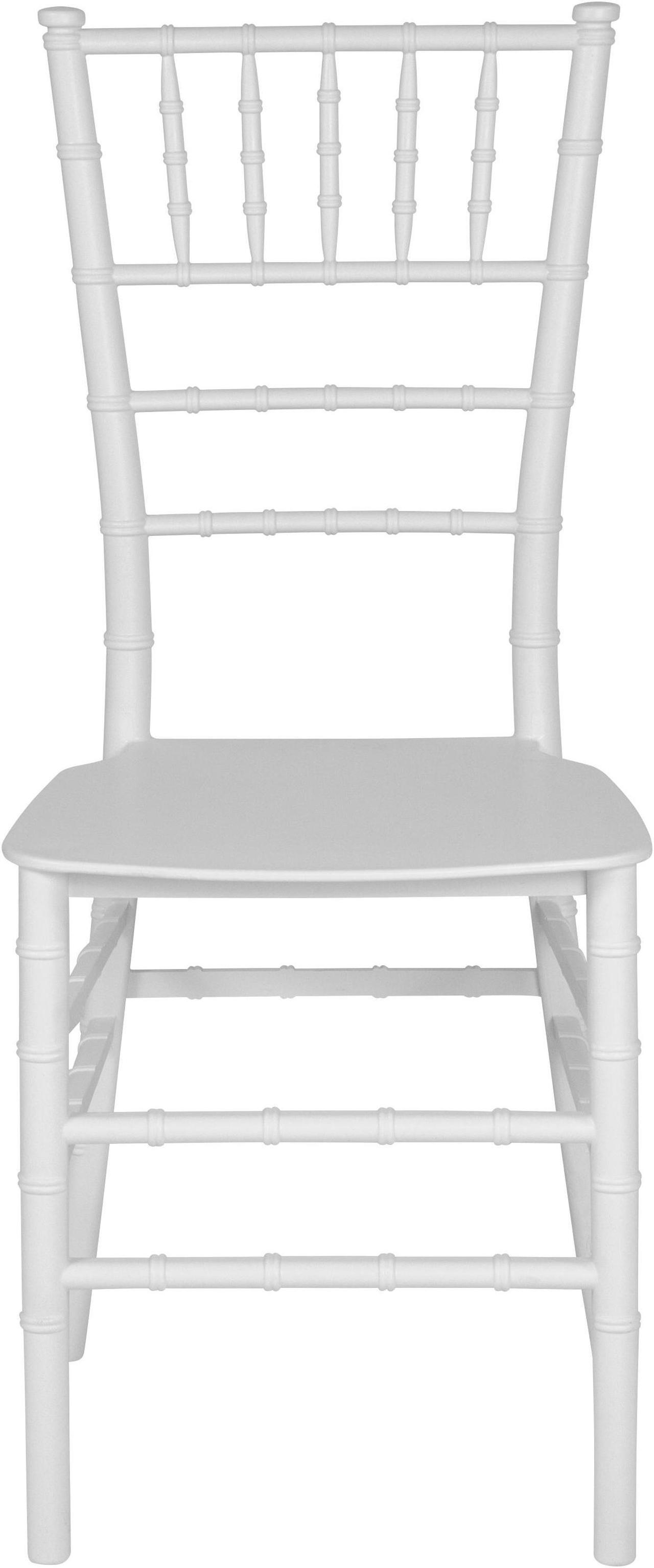 Alt view image 19 of 20 - HERCULES Series White Resin Stacking Chiavari Chair