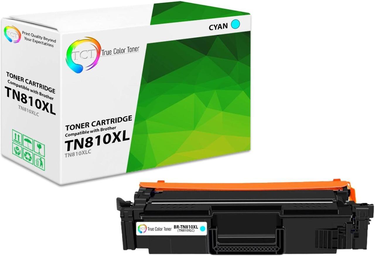 Main image of True Color Toner TN810XL Cyan Toner Cartridge - Premium Compatible Replacement for Brother TN-810XL Cyan High Yield Works With Brother HLL9410CDN L9430CDN EX470W MFCL9610CDN L9630CDN