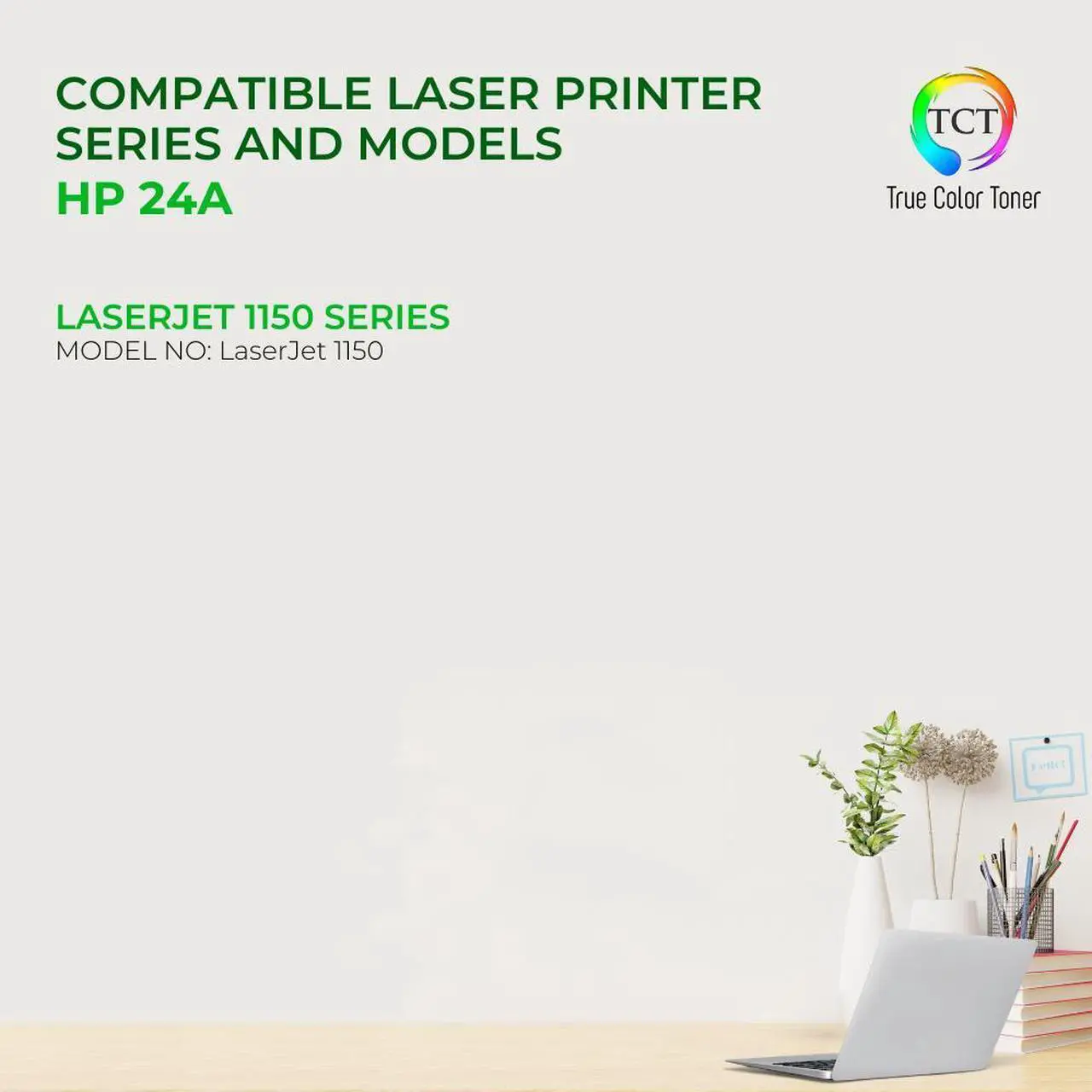 Alt view image 2 of 6 - TCT 24X Toner Cartridge 2 Pack - Premium Compatible Replacement for HP 24X Q2624X Black High Yield Works With HP Laserjet 1150 1150DN 1150DTN 1150HDN
