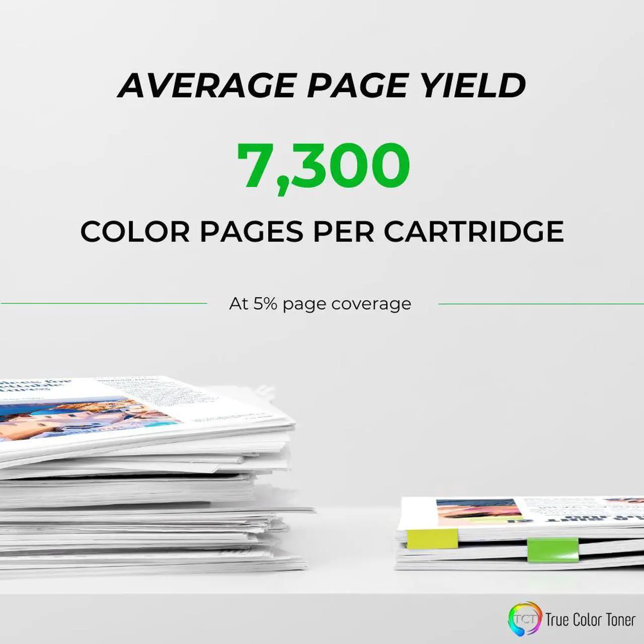 Alt view image 3 of 6 - True Color Toner 307A Color Toner Cartridge 3 Pack - Premium Compatible Replacement for HP 307A CE741A CE742A CE743A Works With HP Color LaserJet Professional CP5225