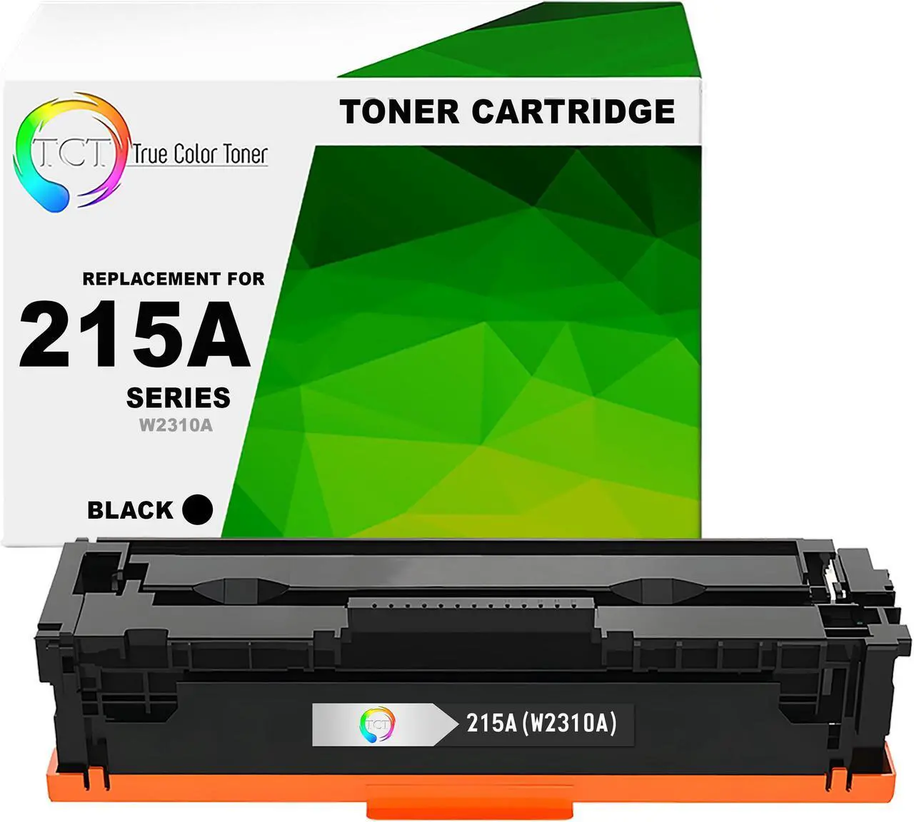 Main image of TCT 215A Black Toner Cartridge - Premium Compatible Replacement for HP 215A W2310A Works With HP Color LaserJet Pro MFP M155 MFP 182 MFP 183NW