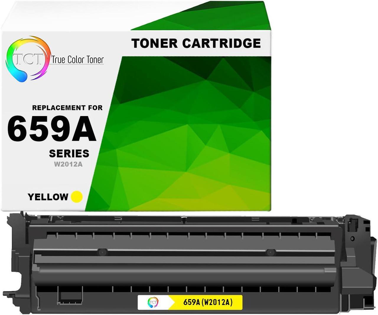 Main image of TCT 659A Yellow Toner Cartridge - Premium Compatible Replacement for HP 659A W2012A Works With Color LaserJet Enterprise M856 M856dn MFP M776dn MFP Flow M776x