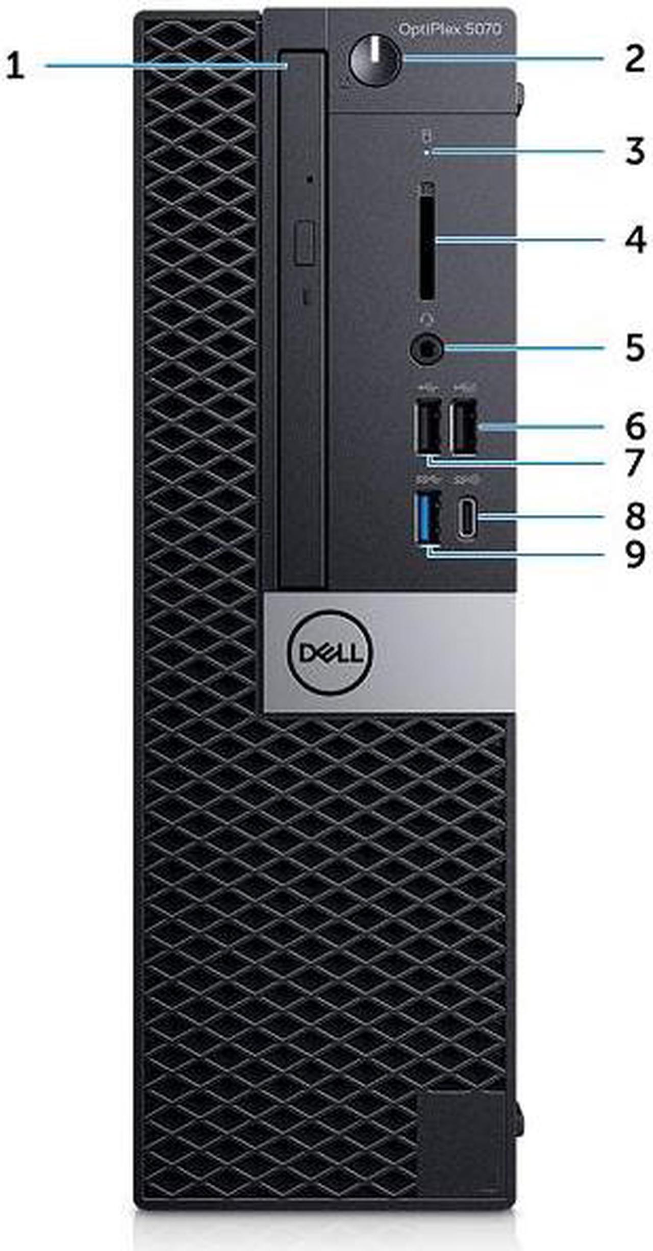 Alt view image 3 of 4 - Dell Optiplex 5070 SFF i7-9700 3.0GHZ 64GB 1000GB SSD Windows 11 Pro