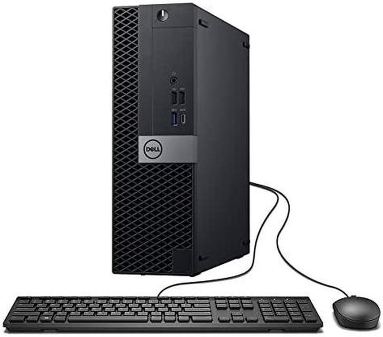 Alt view image 12 of 12 - Dell OptiPlex 7050 SFF Business Desktop, Intel Quad-Core i7-6700 Upto 4.00GHz, 16GB DDR4 RAM, 1TB SSD, HDMI, DisplayPort, Wi-Fi, New Keyboard & Mouse, Windows 10 Pro