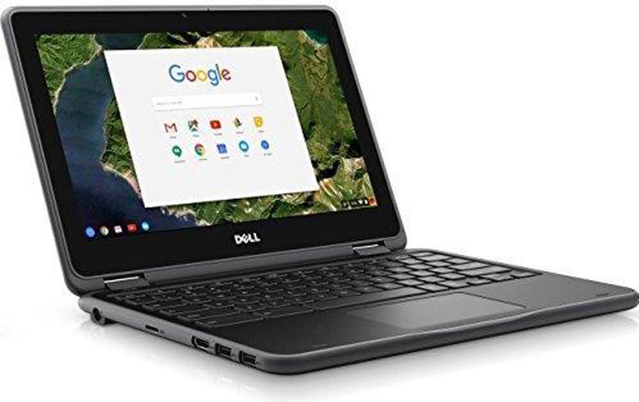 Alt view image 4 of 12 - DELL Chromebook 11 3189 Chromebook Intel Celeron N3060 4GB Memory 16 GB SSD 11.6" Touch Screen Chrome OS 2NN30