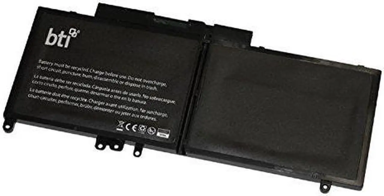 Alt view image 2 of 5 - Battery Technology 451-BBLN-BTI 5100mAh Replacement Notebook Battery for Dell Latitude E5250