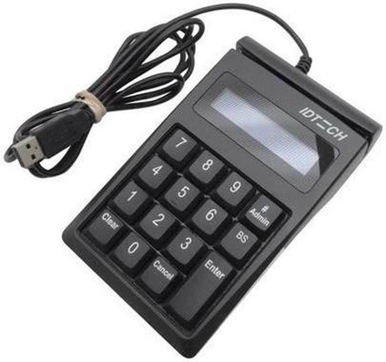 Alt view image 3 of 3 - ID Tech Securekey M100/M130 Encrypted Key Pad w/MagStripe Card Reader IDKE-534833BEM