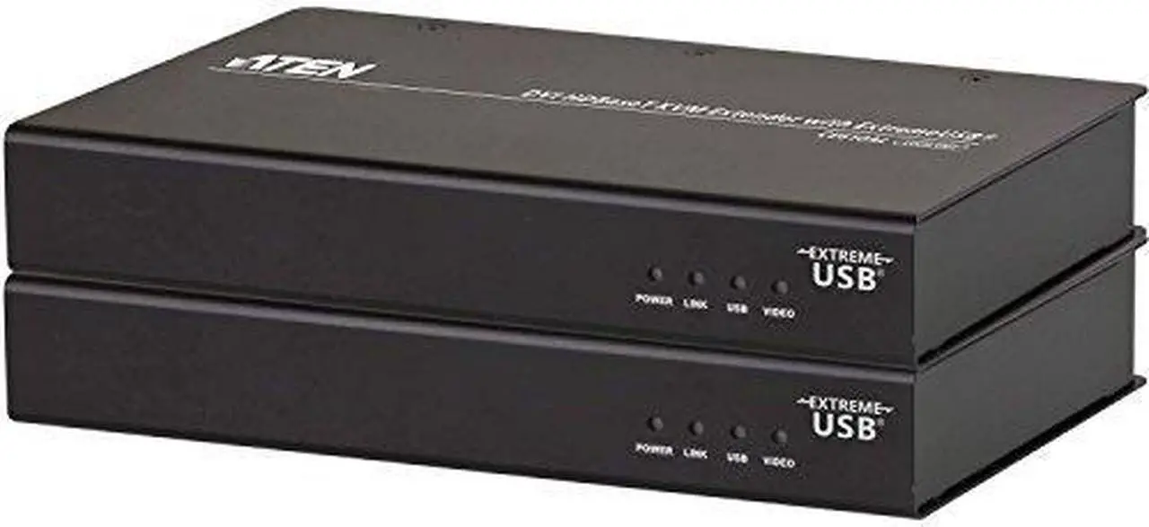 Alt view image 3 of 10 - ATEN CE610A DVI HDBaseT KVM Extender with ExtremeUSB