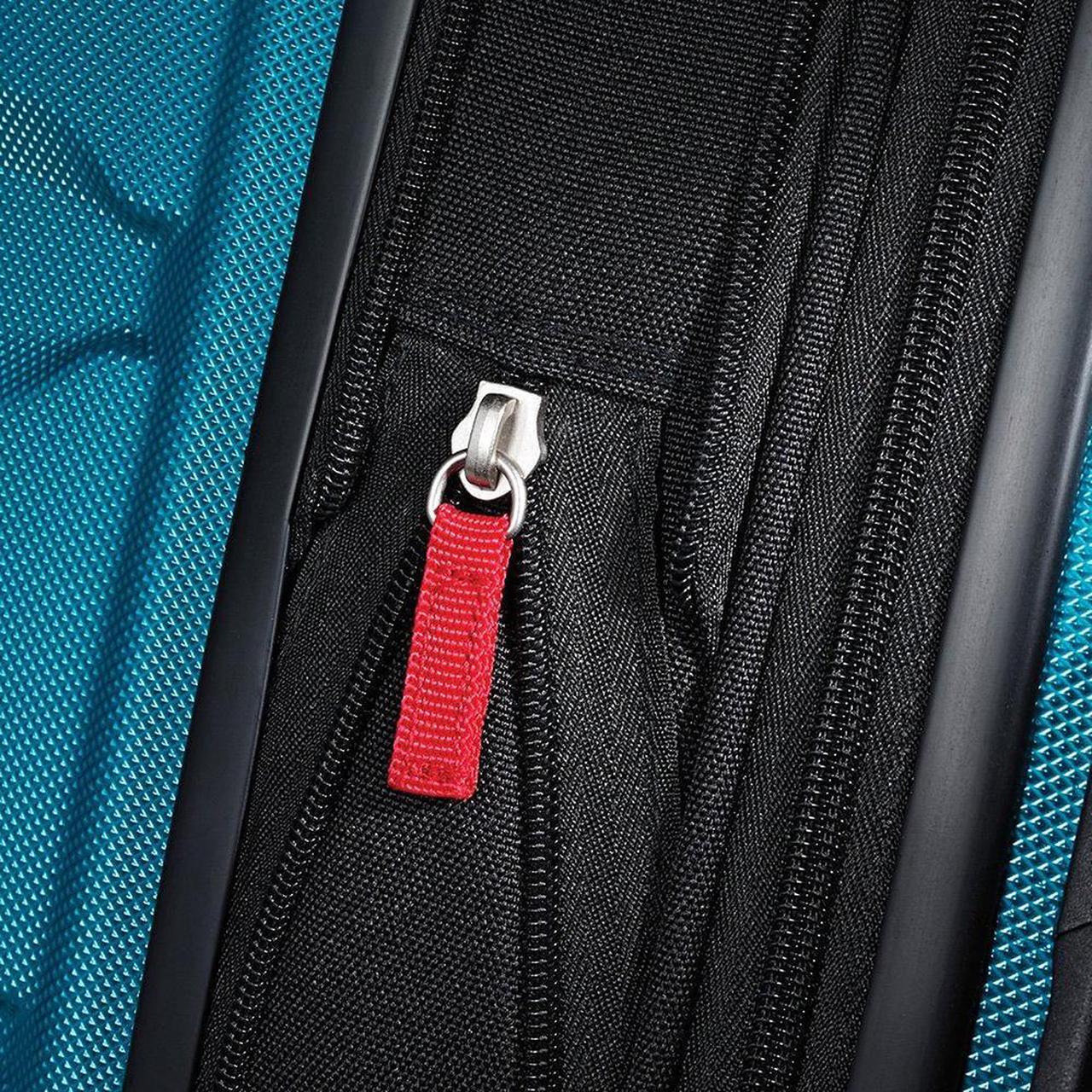 Alt view image 6 of 7 - Samsonite Omni Hardside Luggage Spinner Set, Caribbean Blue w/ Accessory Kit
