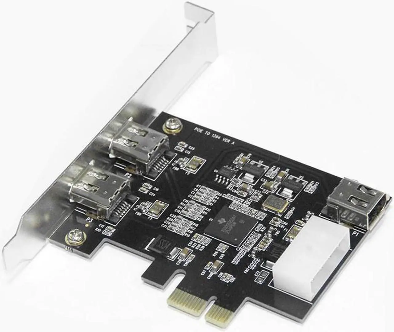 Main image of PCIe 1394A Firewire Expansion Card With 1 Internal And 2 External Ports