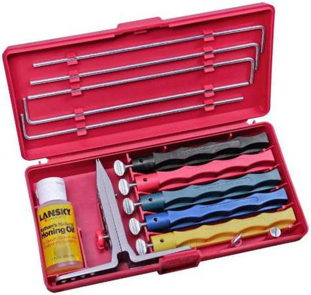 Main image of Lansky Deluxe 5-Stone Sharpening System LKCLX