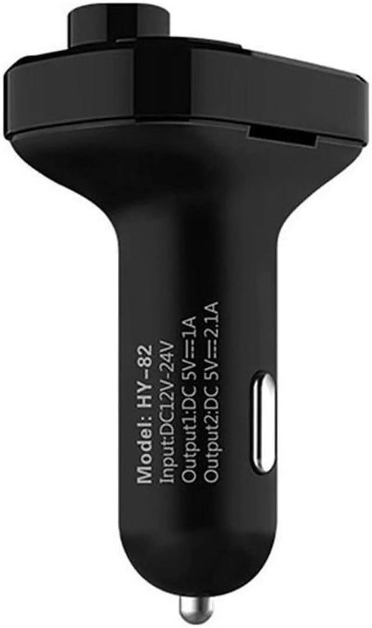 Alt view image 4 of 4 - HY-82 Dual USB Car Bluetooth Hands-free MP3 Car Charger FM Transmitter